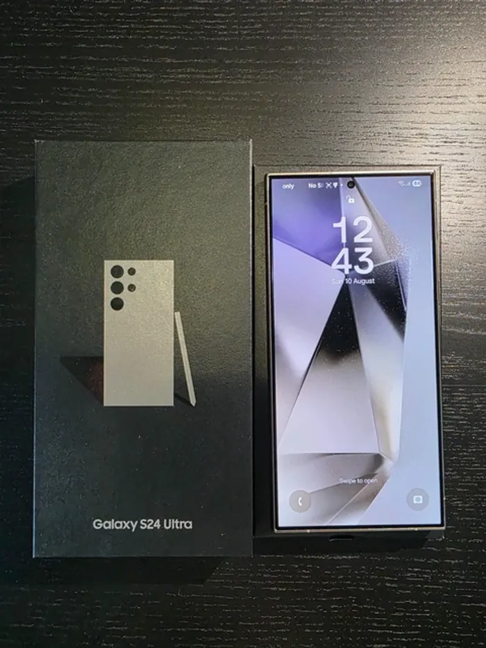 Samsung Galaxy S24 ultra blanc