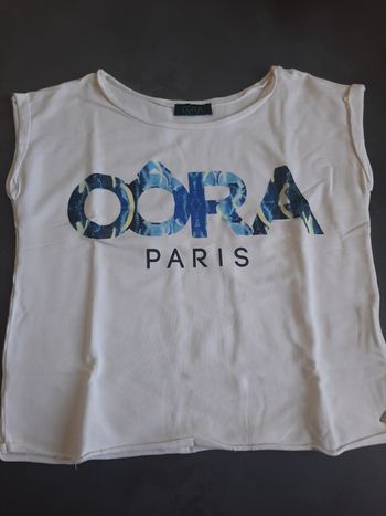 Tee shirt manche courte cache cache Oôra by m pokora