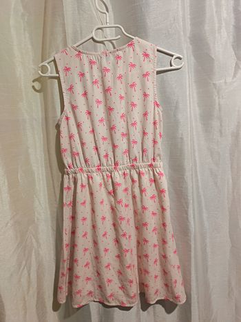 robe rose et blanche de Liberto 10 ans réf 160 B7