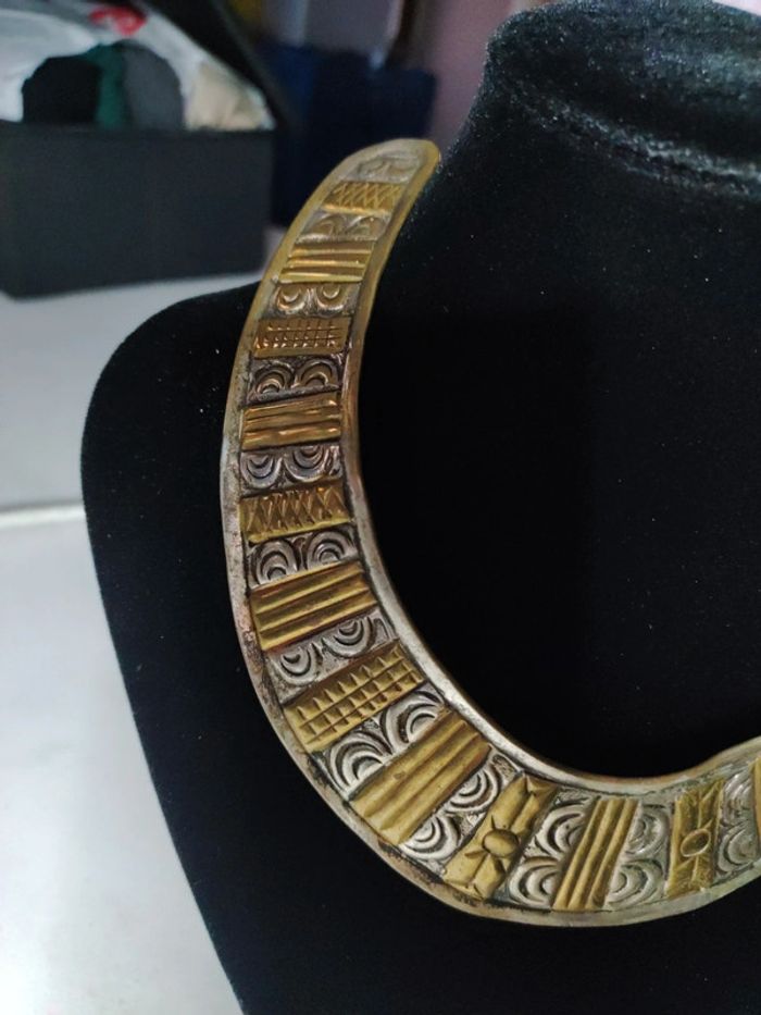 Ras du cou bicolore - photo numéro 2