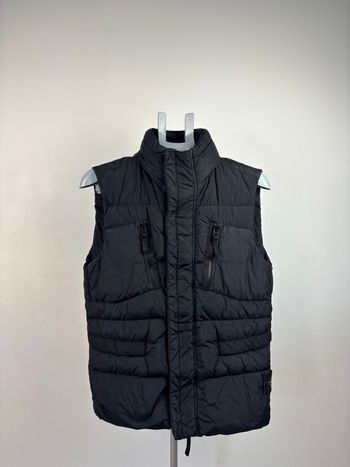 Gilet doudoune sans manche Stone Island Noir taille S
