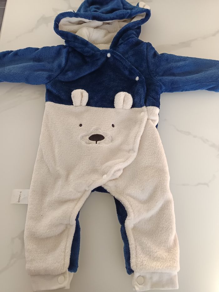 Combinaison polaire mixte 9 mois - photo numéro 2