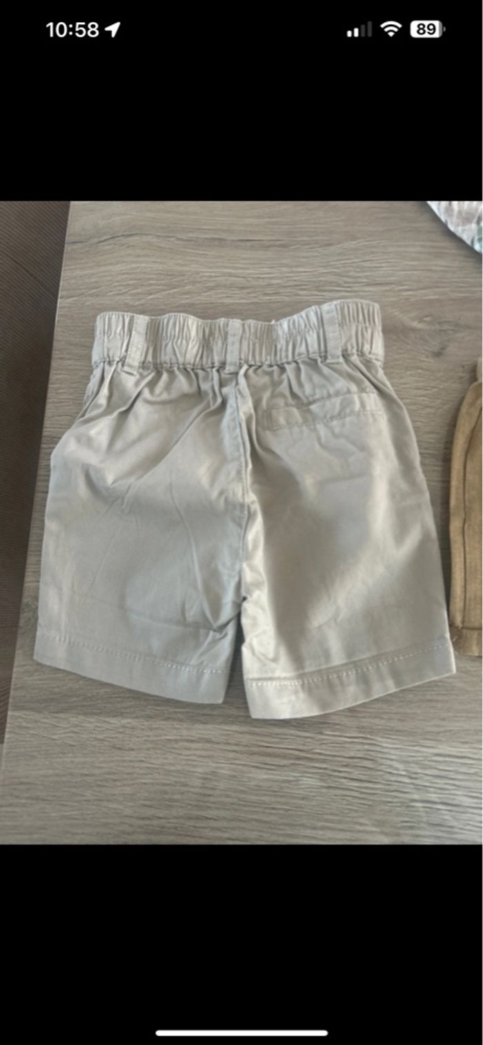 Lot de 2 shorts + 1 tee shirt - photo numéro 3