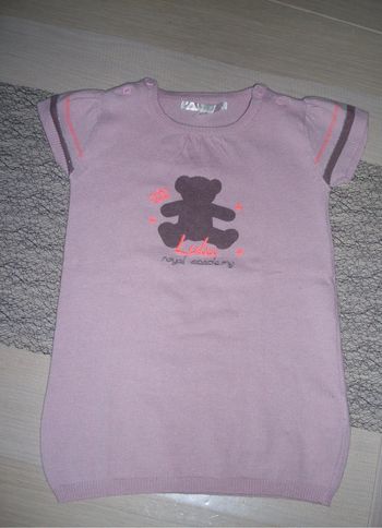 robe courte lulu castagnette 24 mois en très bon état