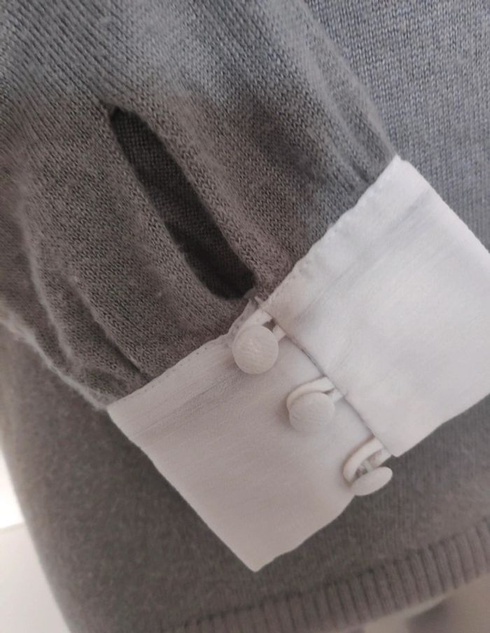 Pull gris Taille 38/40 - photo numéro 3