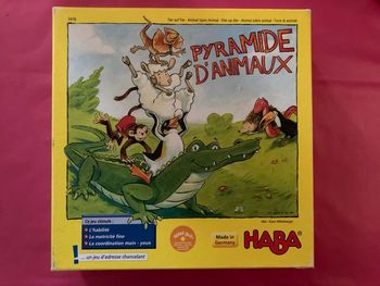 Jeu haba pyramide des animaux