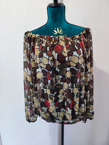 Blouse en transparence taille 44