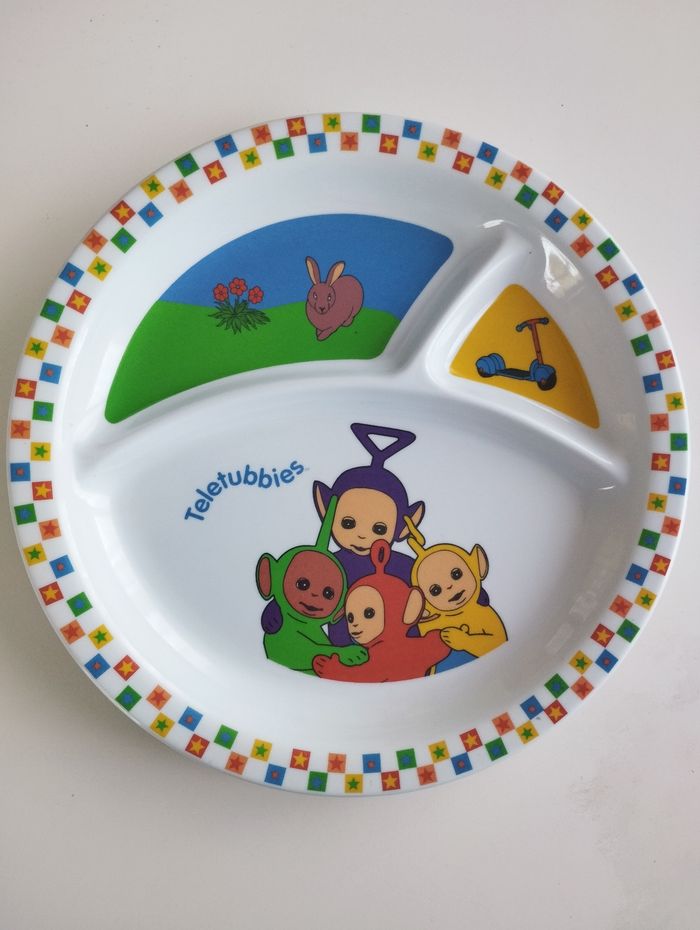 Assiette Teletubbies