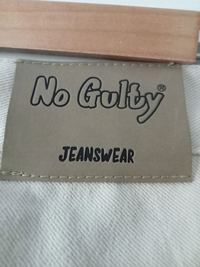 jean no gulty couleur crème / écru neuf taille 48 - photo numéro 7