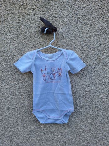 👚 Body manches courtes Absorba 2 ans
