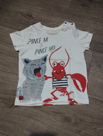 T-shirt pince mi et pince moi