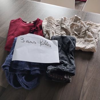 Vêtement fille 3 ans