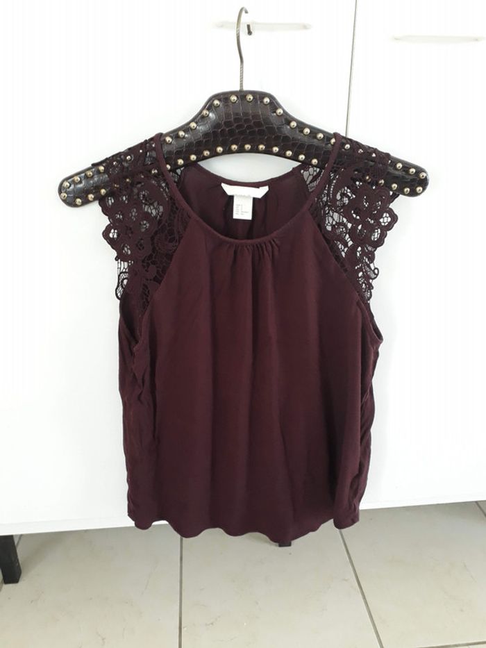 haut dentelle