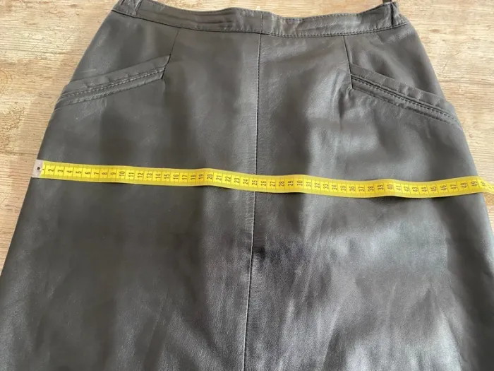 Jupe en cuir vintage - photo numéro 12