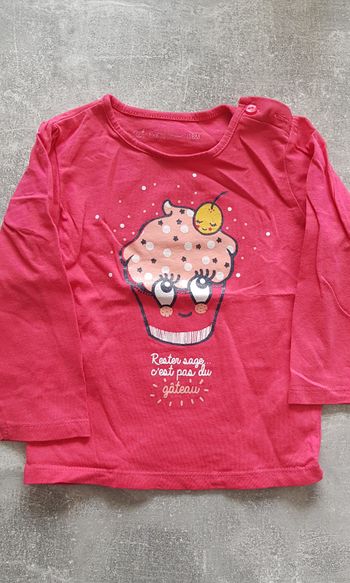 T shirt manches longues fille