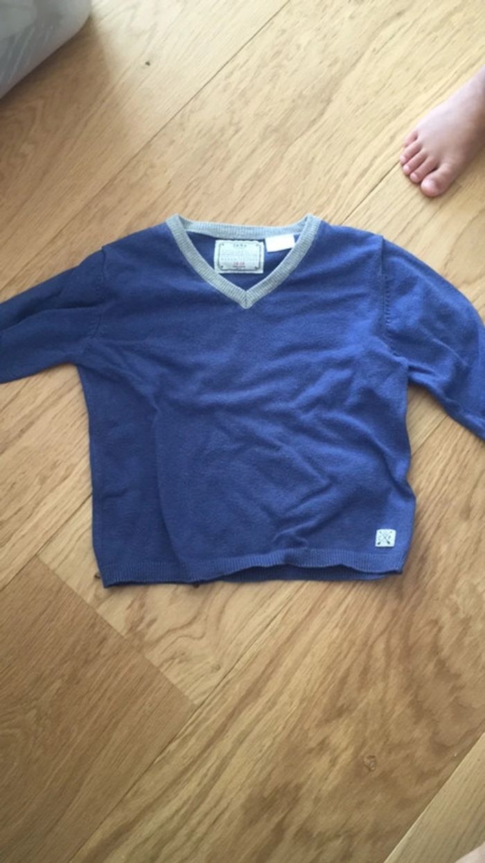 Pull zara 12/18 mois