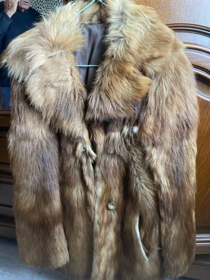 Manteau vintage fourrure