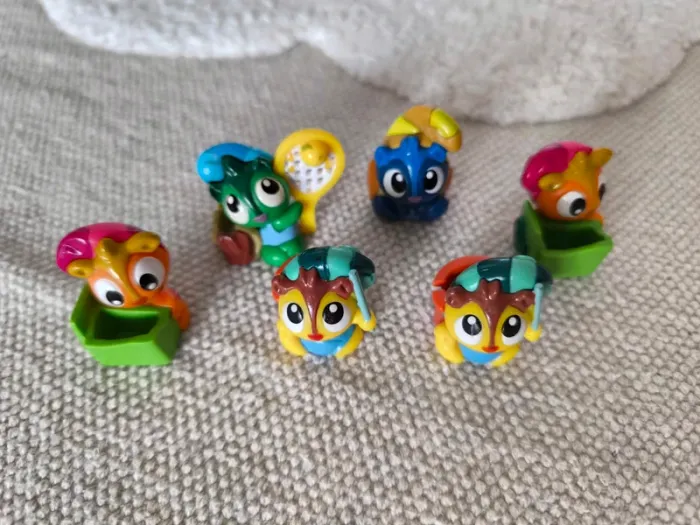 🌈 Mini figurines sportives trop mignonnes