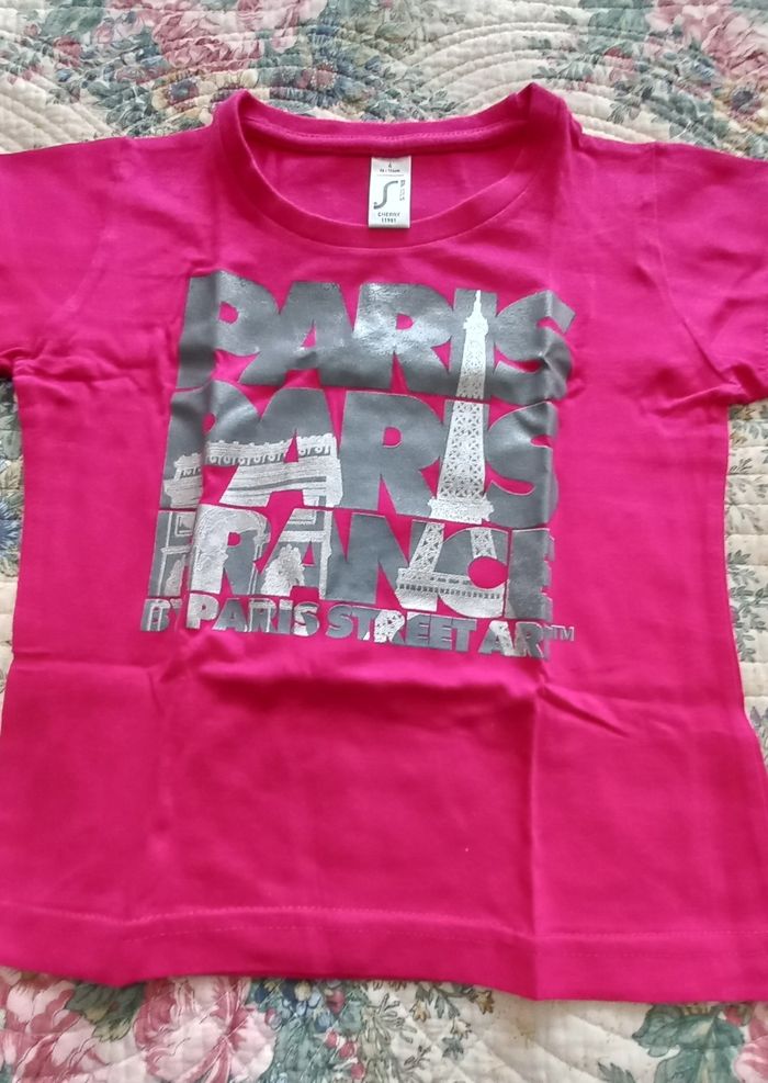 T-shirt fille 4 ans