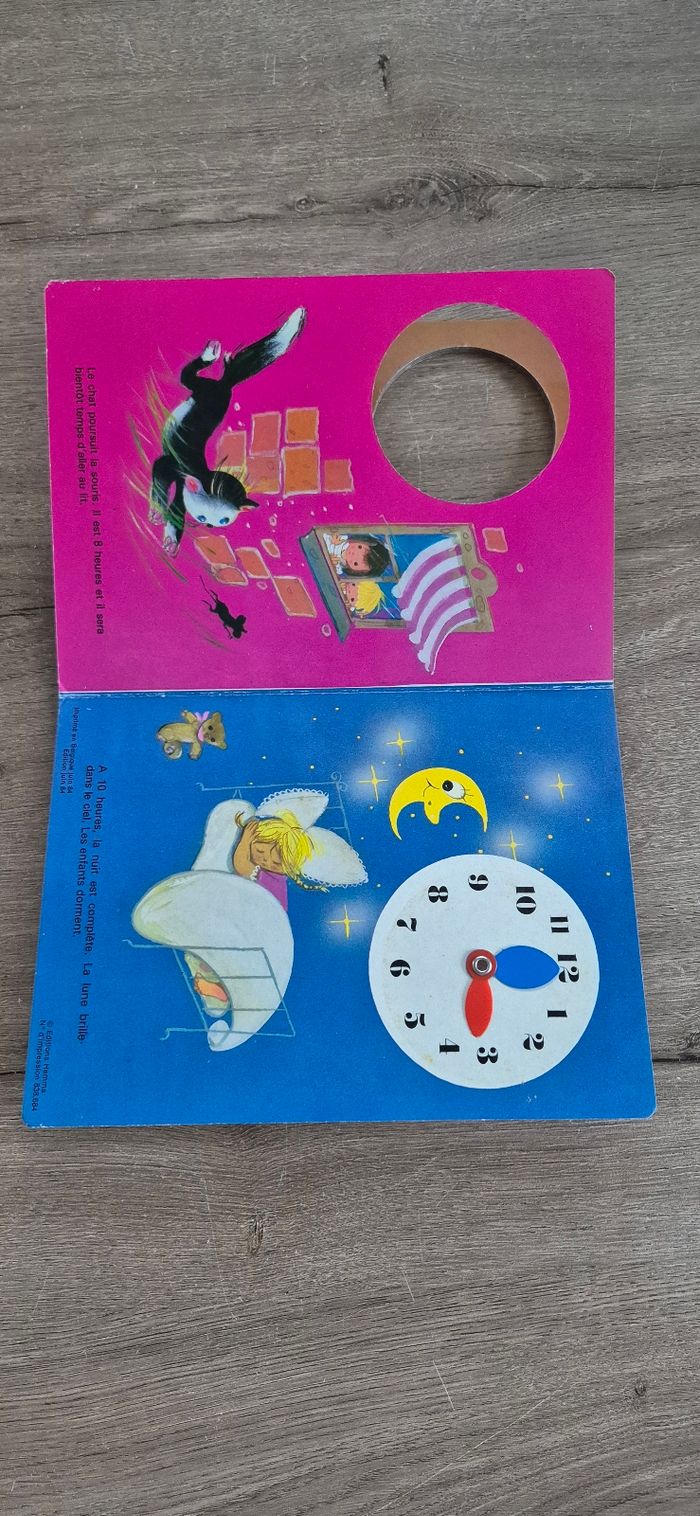 Livre vintage Quelle heure est-il ? - photo numéro 8