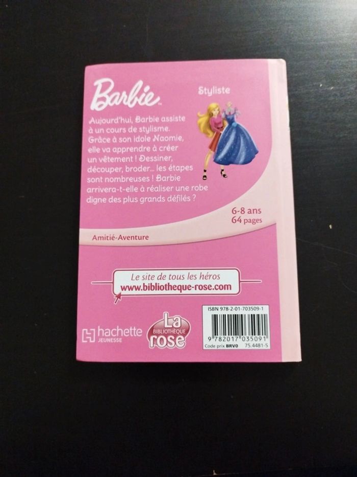 Livre barbie styliste - photo numéro 2