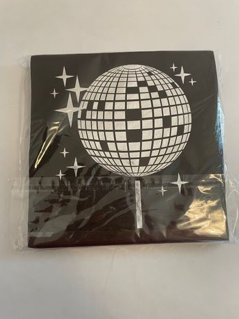 Serviette papier disco 