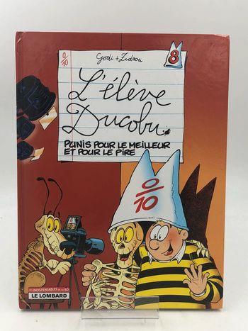 Bande dessinée l’élève Ducobu punis pour le meilleur et pour le pire
