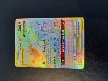 Carte Pokémon : Cancrelove et Mouscoto GX 215/214 Soleil et Lune Alliance Infaillible Fr