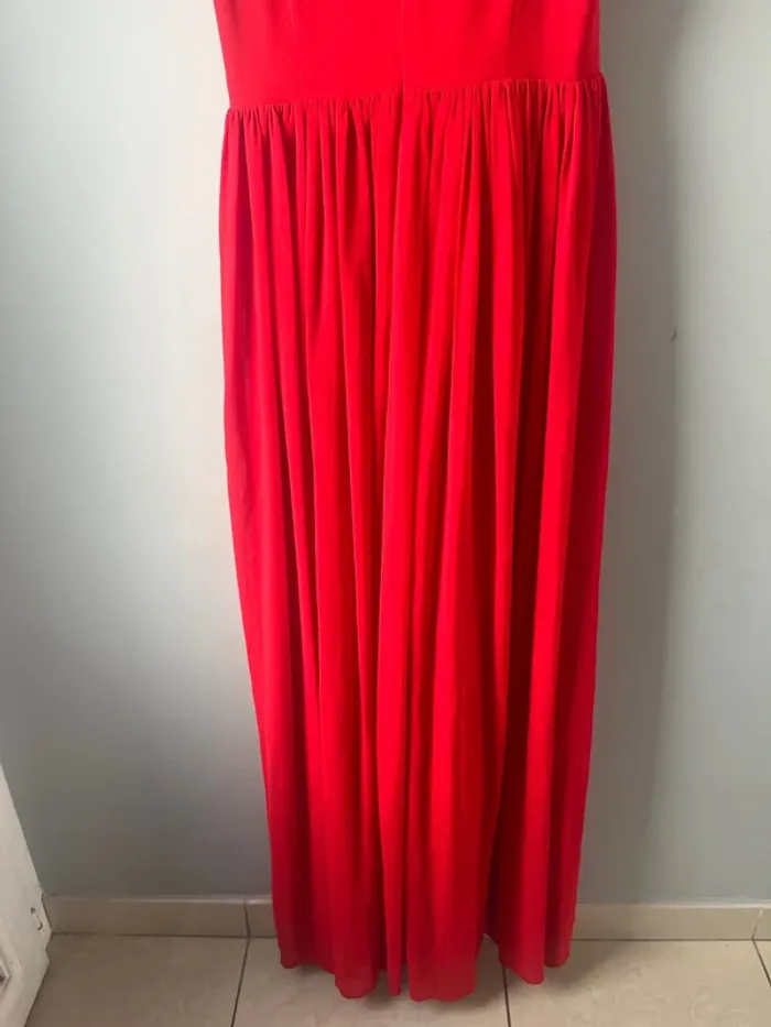 Robe rouge de soirée marque Apart neuve avec étiquette taille 38 - photo numéro 8