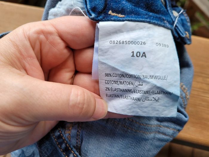 Superbe salopette short en jeans Kookaï, 10 ans - photo numéro 8