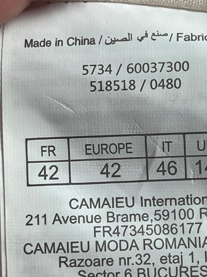 Veste tweed rayée camaïeu XL - photo numéro 7
