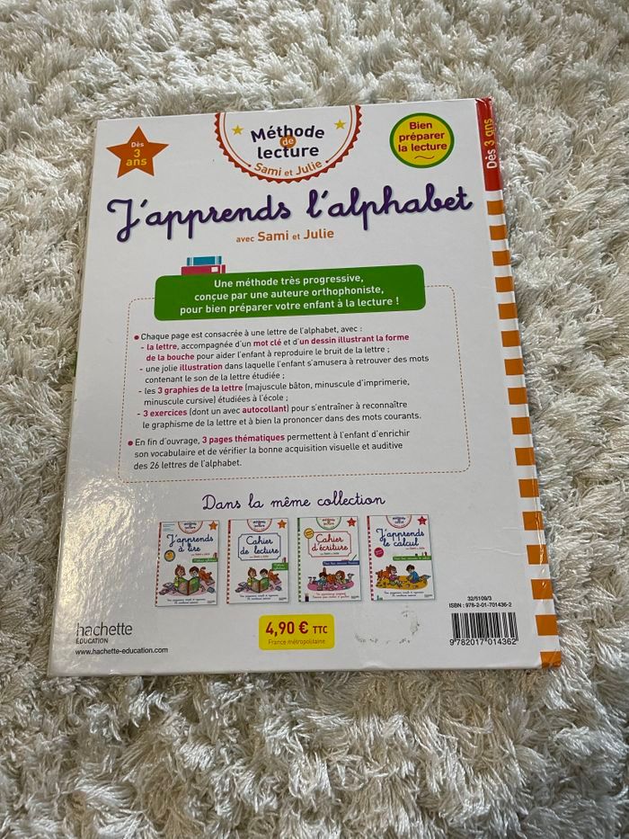 J’apprends l’alphabet avec Sami et Julie hachette - photo numéro 6