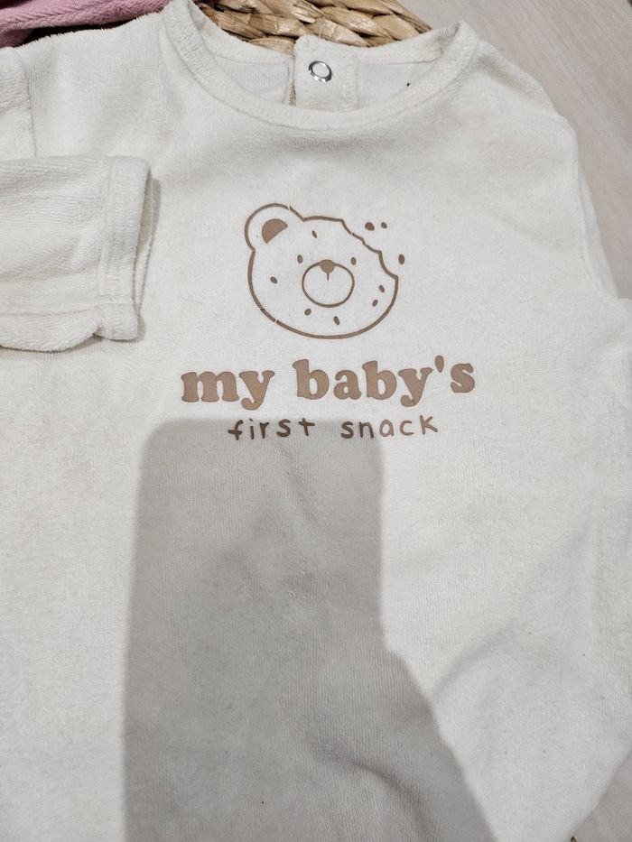 Lot 3 pyjamas 9 mois - photo numéro 2