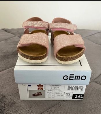 Sandales rose