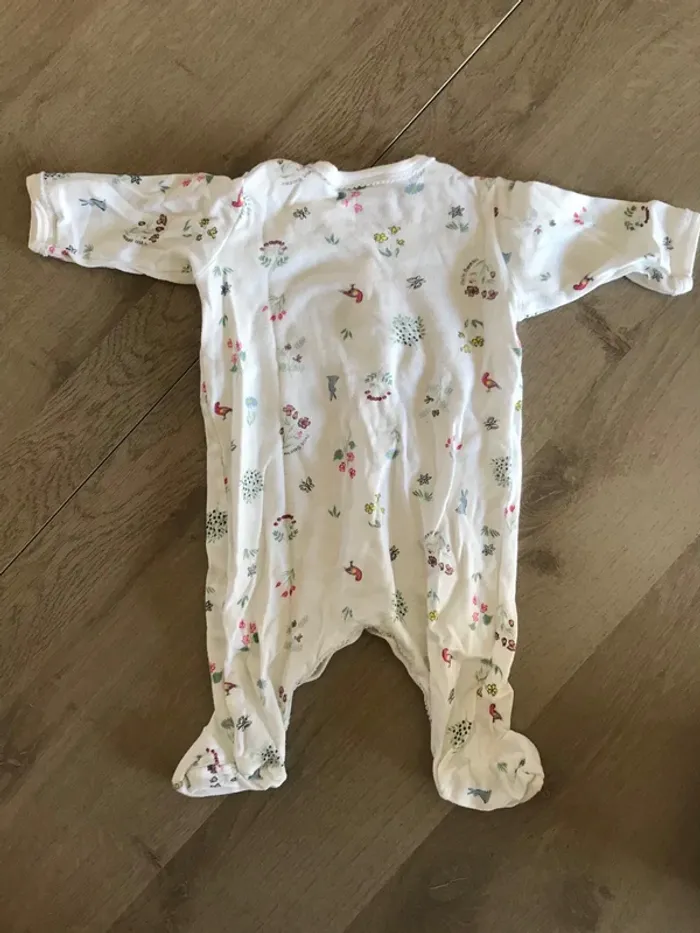 Dors bien coton Petit Bateau 1 mois - photo numéro 2
