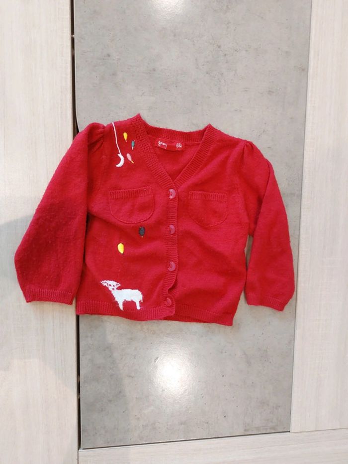 Gilet / Grain de blé / 6 mois