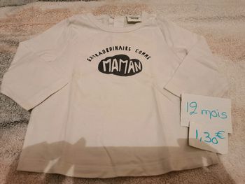 T.shirt manches longues fin