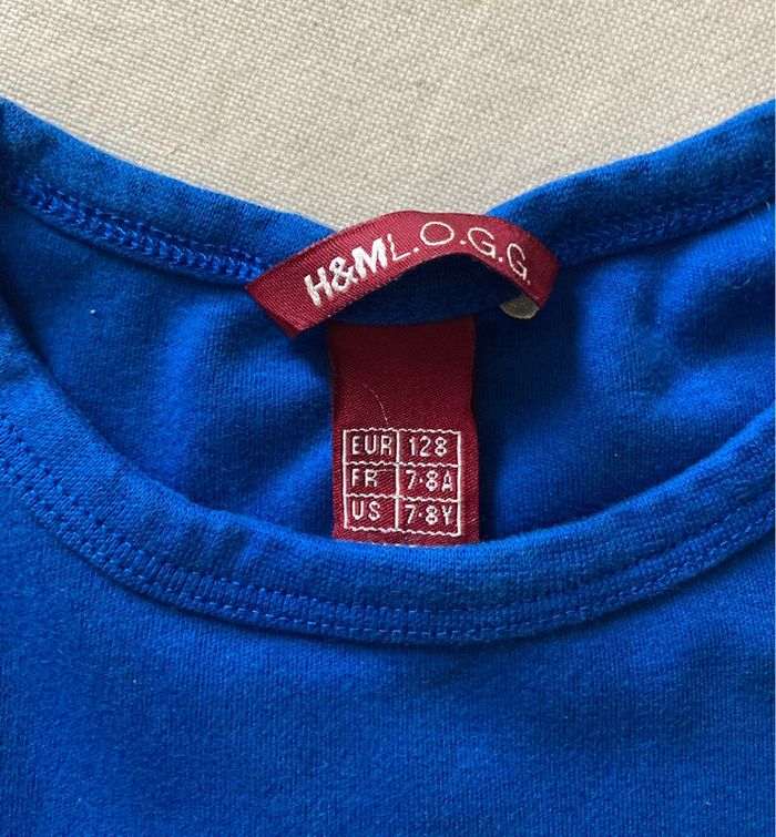 Lot 2 tee-shirts Smile et H&M 5 ans - photo numéro 6