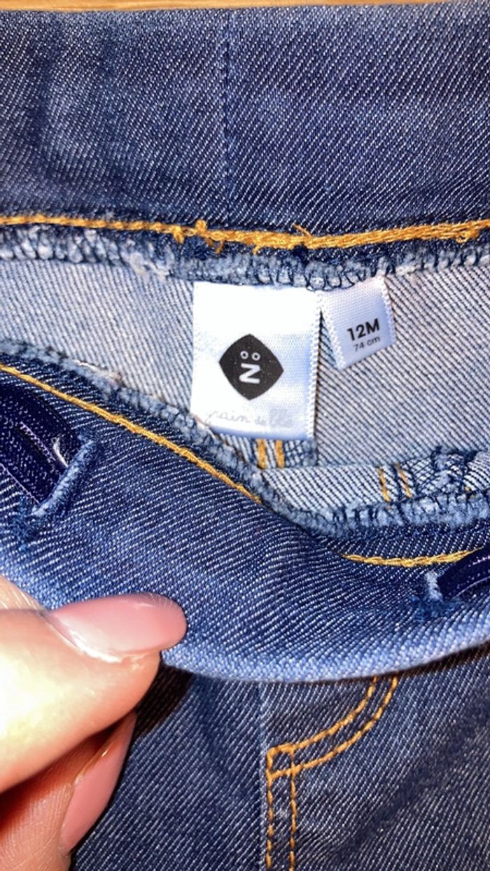 Pantalon Z grain de blé 12 mois - photo numéro 2