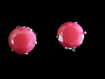 Boucles d'oreilles rose