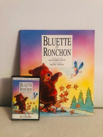 Livre bluette et ronchon + cassette
