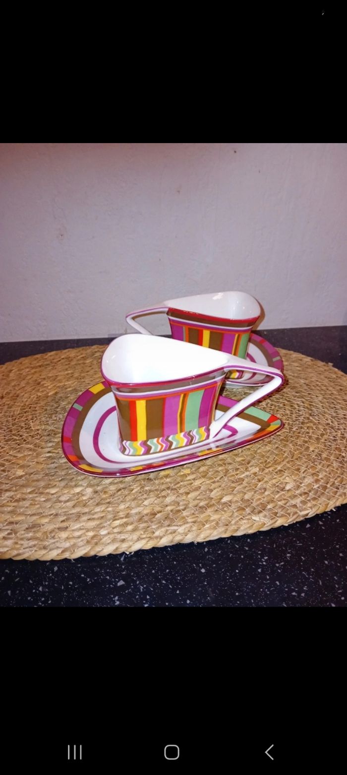 Lot 2 tasses à café - photo numéro 4