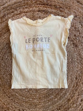 Tee-shirts fille 12 mois Kiabi