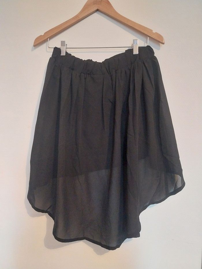 🍂Jupe à voilage asymétrique CALLIOPE Taille M🍂 - photo numéro 3