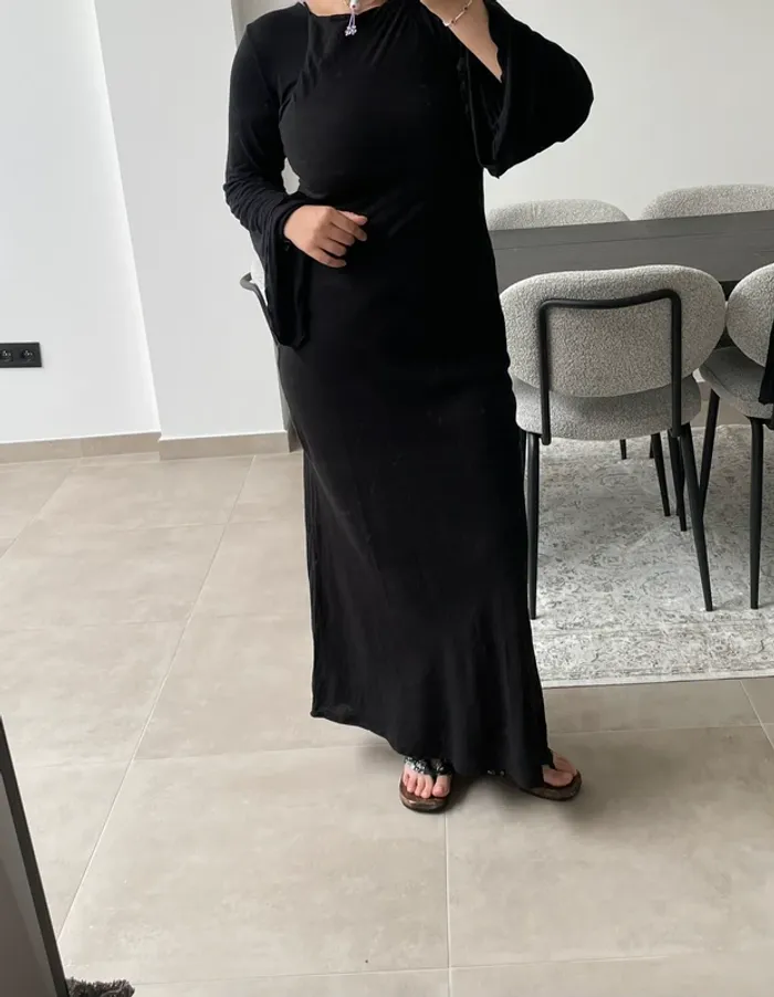 Robe longue en lin - photo numéro 9