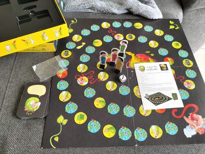 Jeu de société : le jeu de l'oie de Cornebidouille - Ecole des loisirs - photo numéro 2