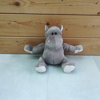 Peluche hippopotame