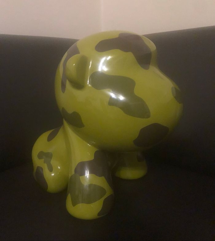Gorille »The Crazy Art Factory »vert camouflage