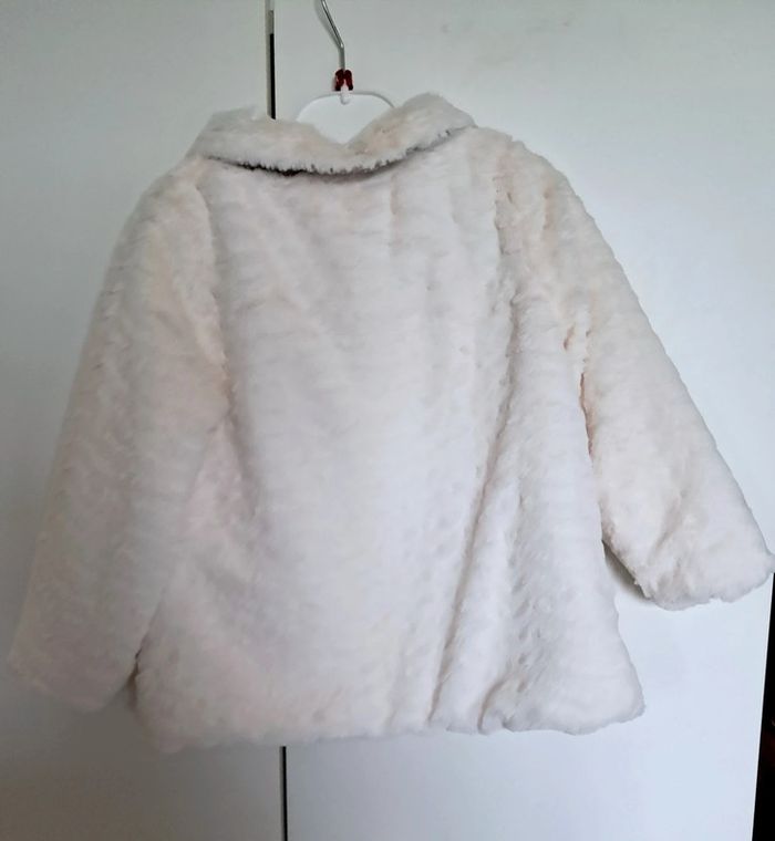 Manteau fourrure 2-3ans - photo numéro 3