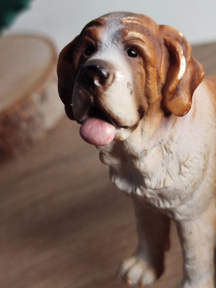 Figurine chien Saint Bernard Schleich 1994 - photo numéro 2